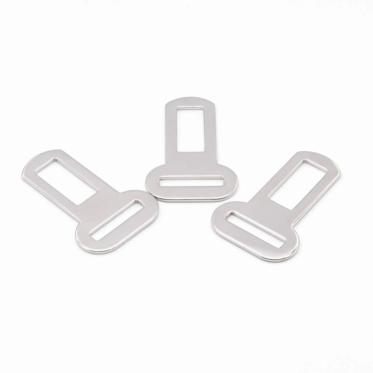Silvery 26mm metal pet safety buckle for leash and restraint applications