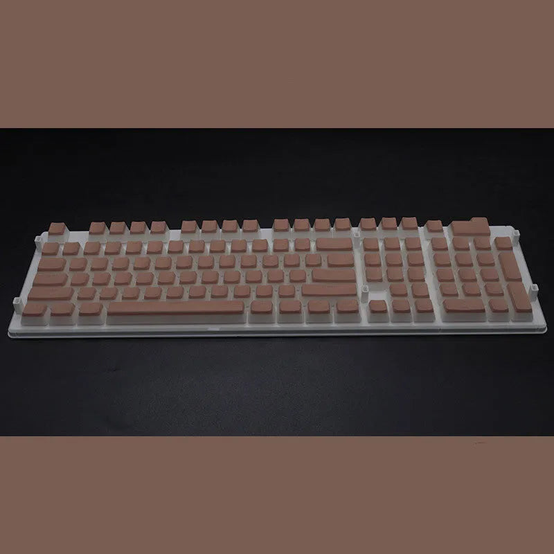 108 key pudding keycap set with translucent sides in sixteen colour options for mechanical keyboards