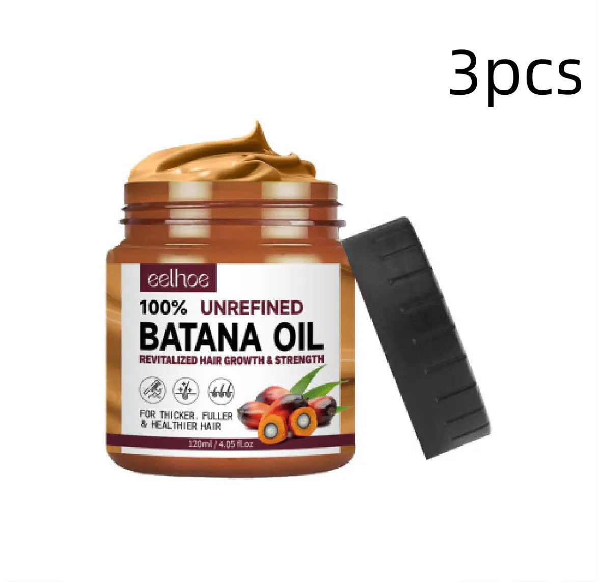 Batana oil hair conditioner tube, 120ml treatment for straightening and anti-hair loss