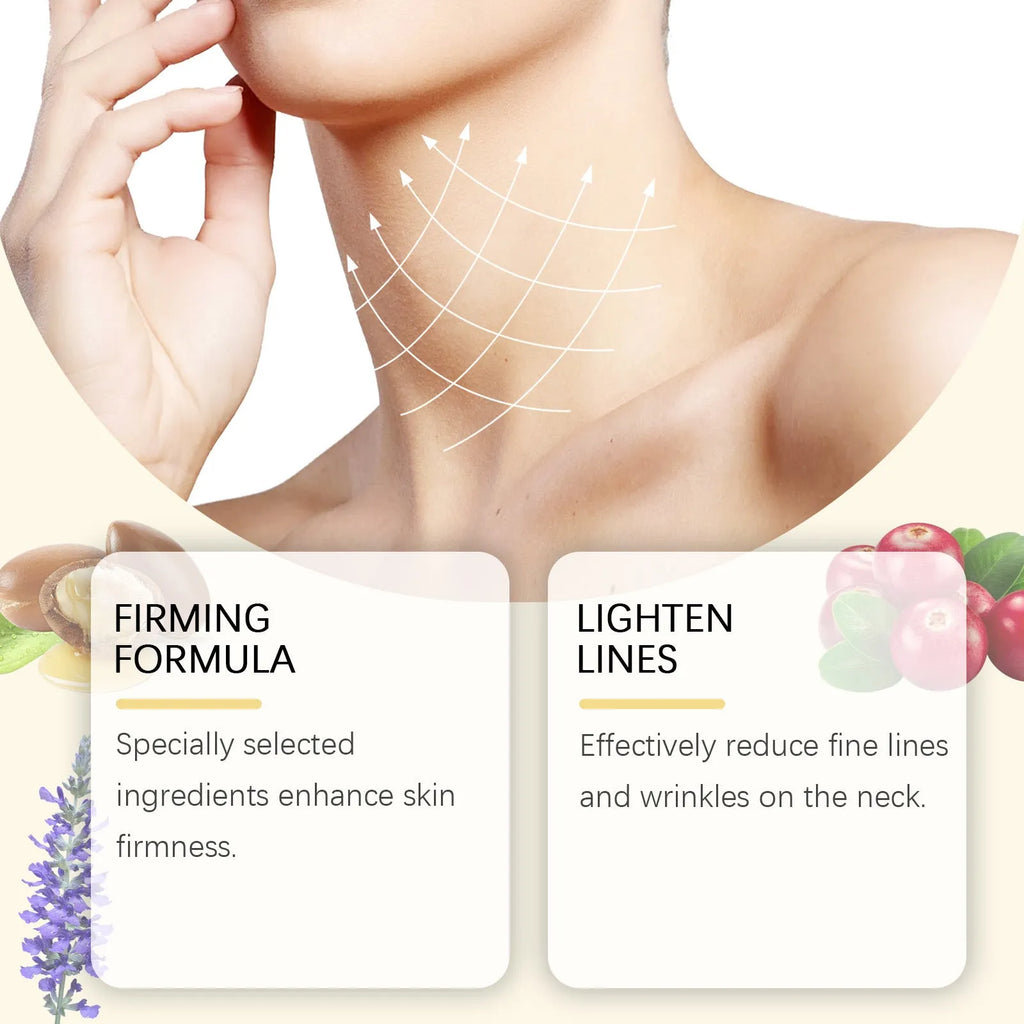 Care For Neck Skin Neck Cream 50g in compact jar with shea butter and peptides