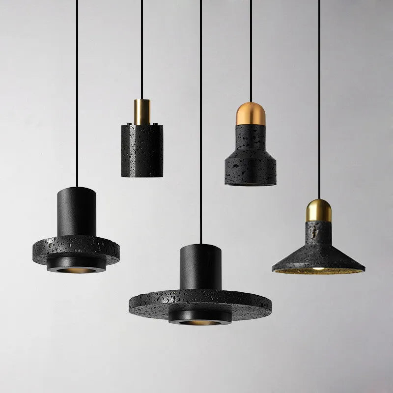 Industrial iron chandelier ceiling light with adjustable height for bar tables and dining rooms
