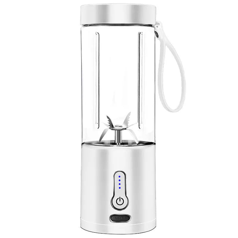 Portable rechargeable hand blender in choice of colours with 530ml juice cup