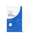 Pack of 216 transparent hydrocolloid acne patches for spot treatment with tea tree oil and vitamin E.