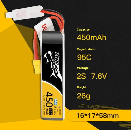 High power FPV soft bag lithium battery with XT30 connector for drone