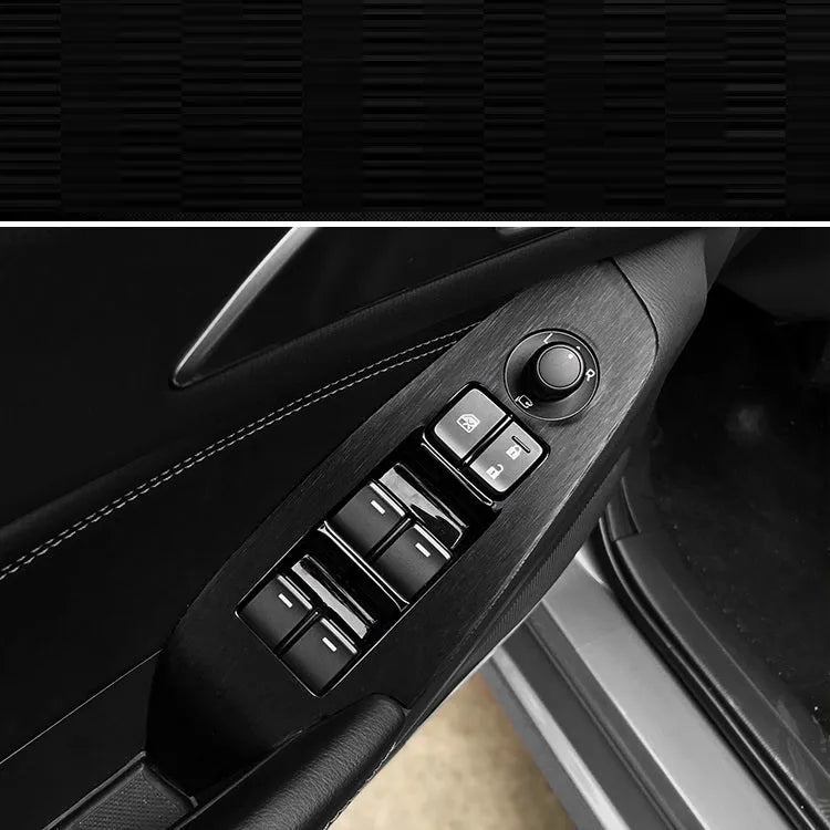 Unksera car interior decorative film sticker kit for centre console and dashboard trim upgrade.