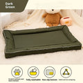 Orange Oxford cloth kennel pad for dogs, breathable pet bed pad, four seasons use