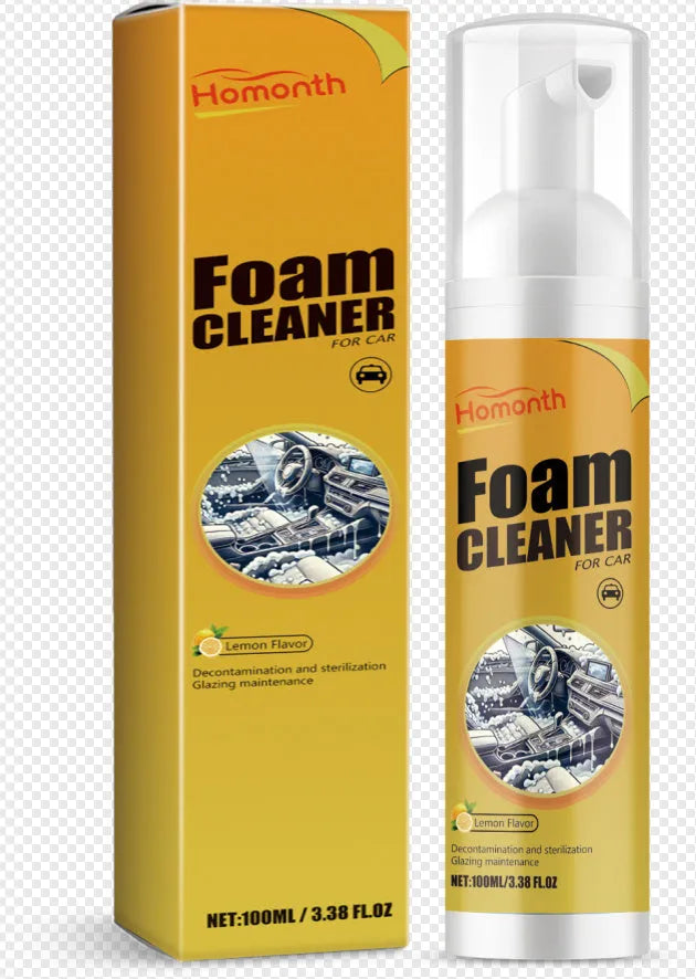 Car interior ceiling cleaning agent decontamination detergent bottle 3.5x3.5x17.6cm