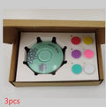 Baby electric nail polisher set with gentle grinding heads for newborn nail care