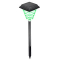 TS-S5103 solar garden light with 12 LED bulbs and IP65 waterproof ABS construction