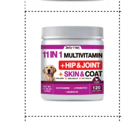Bottle of 120 health supplement capsules with a choice of seven style options.