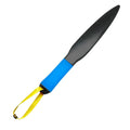 Blue handled nylon dog break stick measuring 35cm for training small and medium dogs.