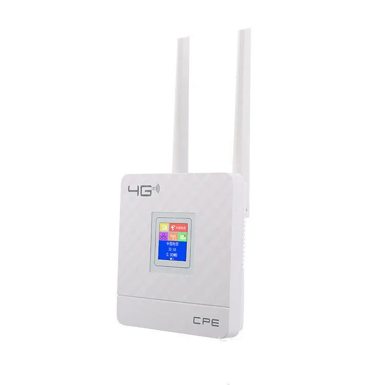 4G wireless router with EU plug, 150Mbps, VPN and firewall support for business travel