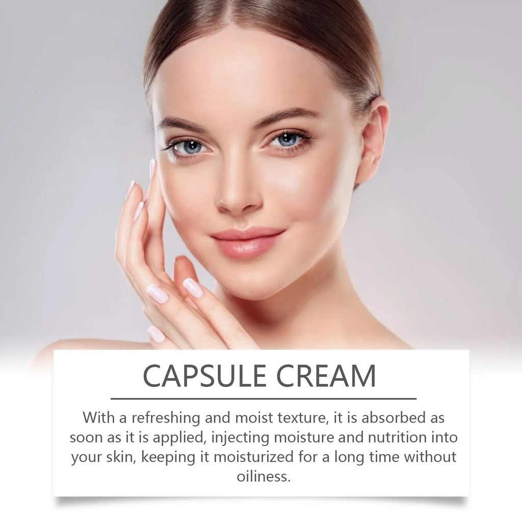55g moisturising cream jar with nicotinamide and tranexamic acid gel formula
