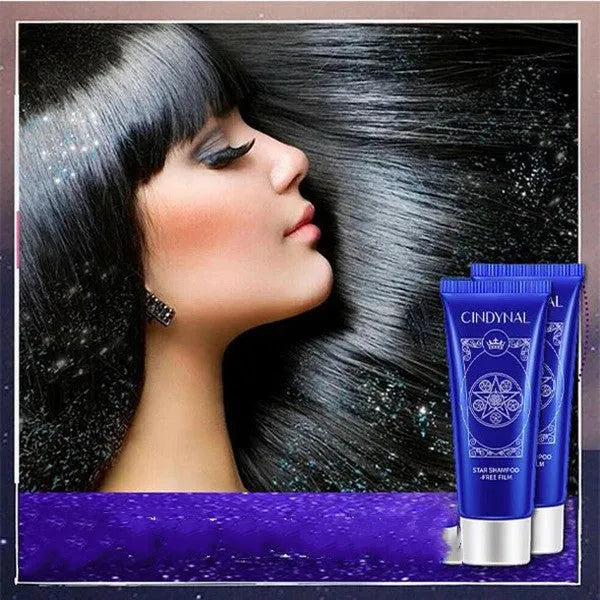 80g shampoo-free hair mask inversion pot with floral fragrance for damaged dry frizzy hair