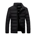 Men winter jacket slim fit thickened cotton breadwear coat, available in multiple sizes