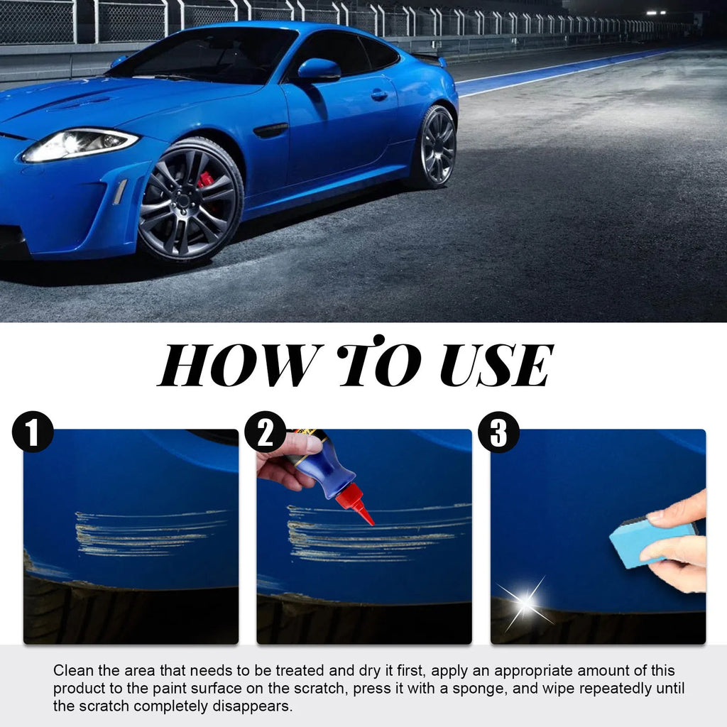 100ml car paint scratch repair cream bottle for minor scratch polishing and paint care