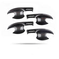 Mazda door handle protector ABS plating bowl for CX-5 black non-smart hole