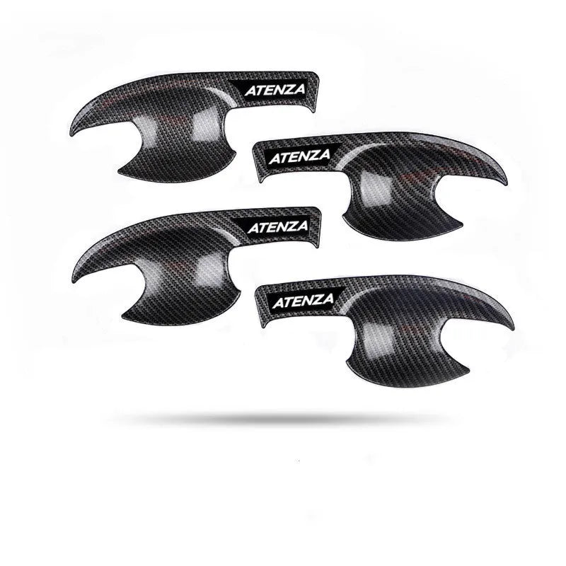 Mazda door handle protector ABS plating bowl for CX-5 black non-smart hole