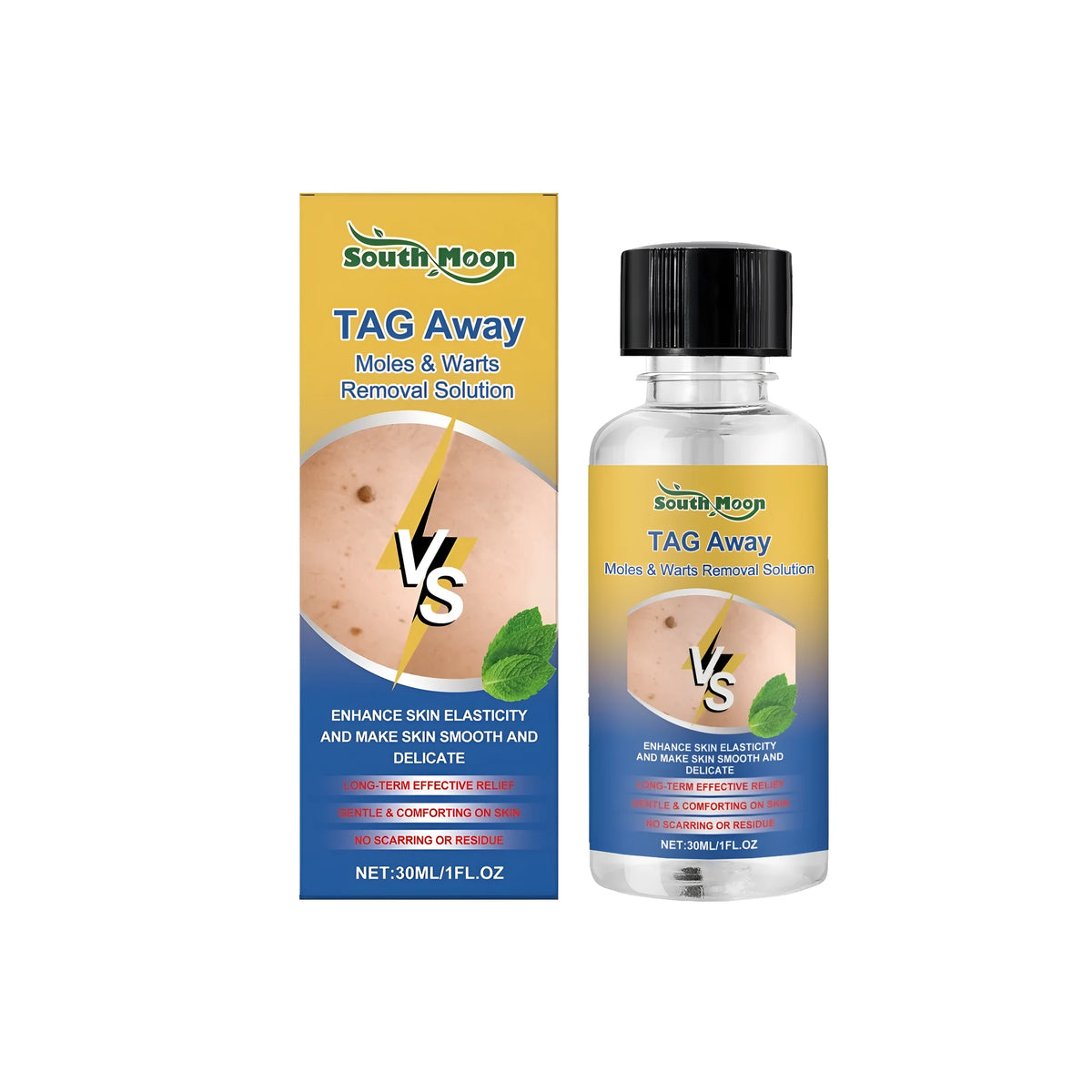 30ml bottle of cleansing and brightening liquid with bamboo vinegar and centella asiatica