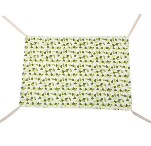 Portable detachable crib hammock for newborns in crushed velour fabric
