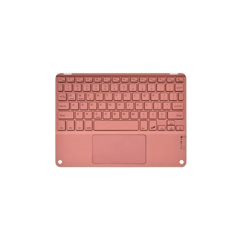 Square hat touch Bluetooth wireless keyboard with colour-changing backlight in multiple colour options
