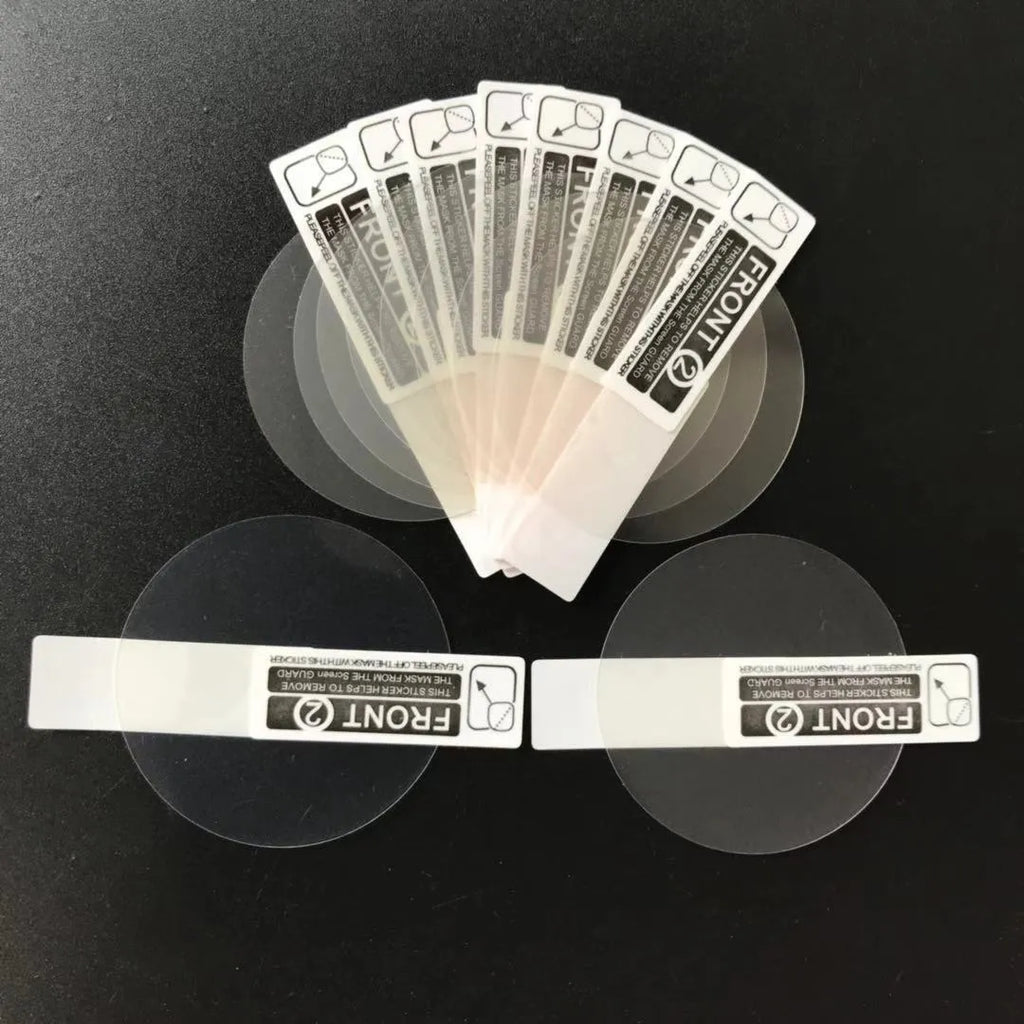Three transparent matte finish screen protectors for Ticwatch 2 smartwatch