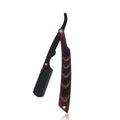 Old-fashioned manual beard shaving and eyebrow cutting hair trimmer in black without blade