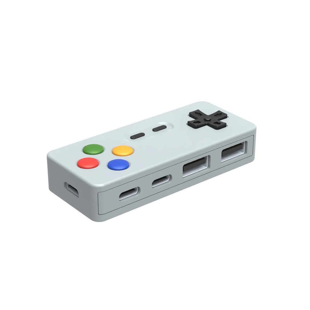 Creative personality cartoon game modeling HUB four-in-one USB 2.0 hub concentrator with short cable