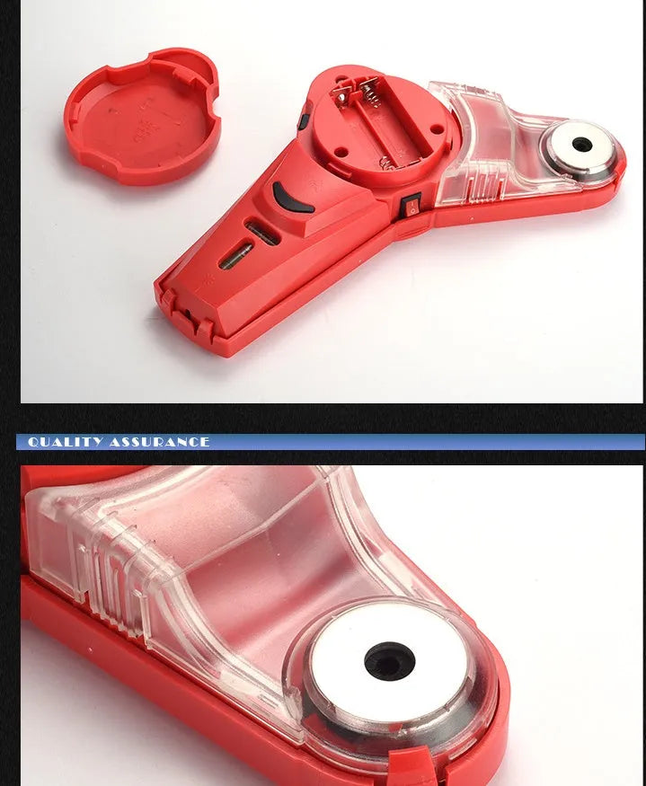 Portable red laser level with punching positioning function for woodworking alignment