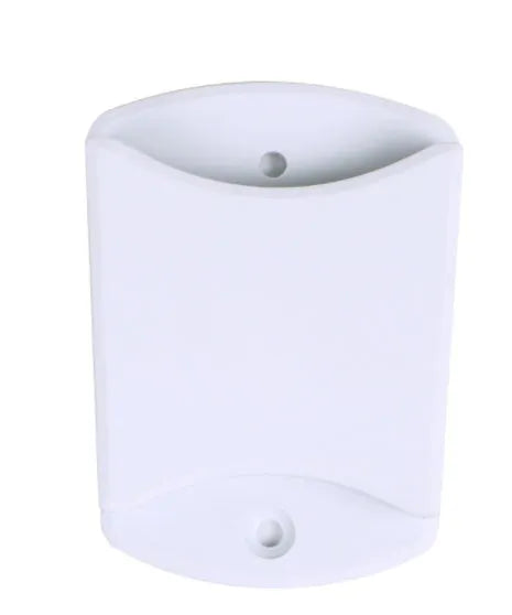Silver aluminium alloy tablet stand with adjustable black clips holding a tablet, showing 360-degree rotation on a wooden desk.