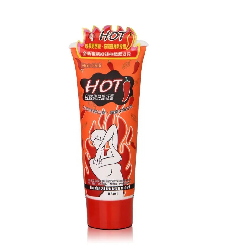 85 ml slimming massage gel tube for body use with penetration enhancer and weight loss agent, not for face