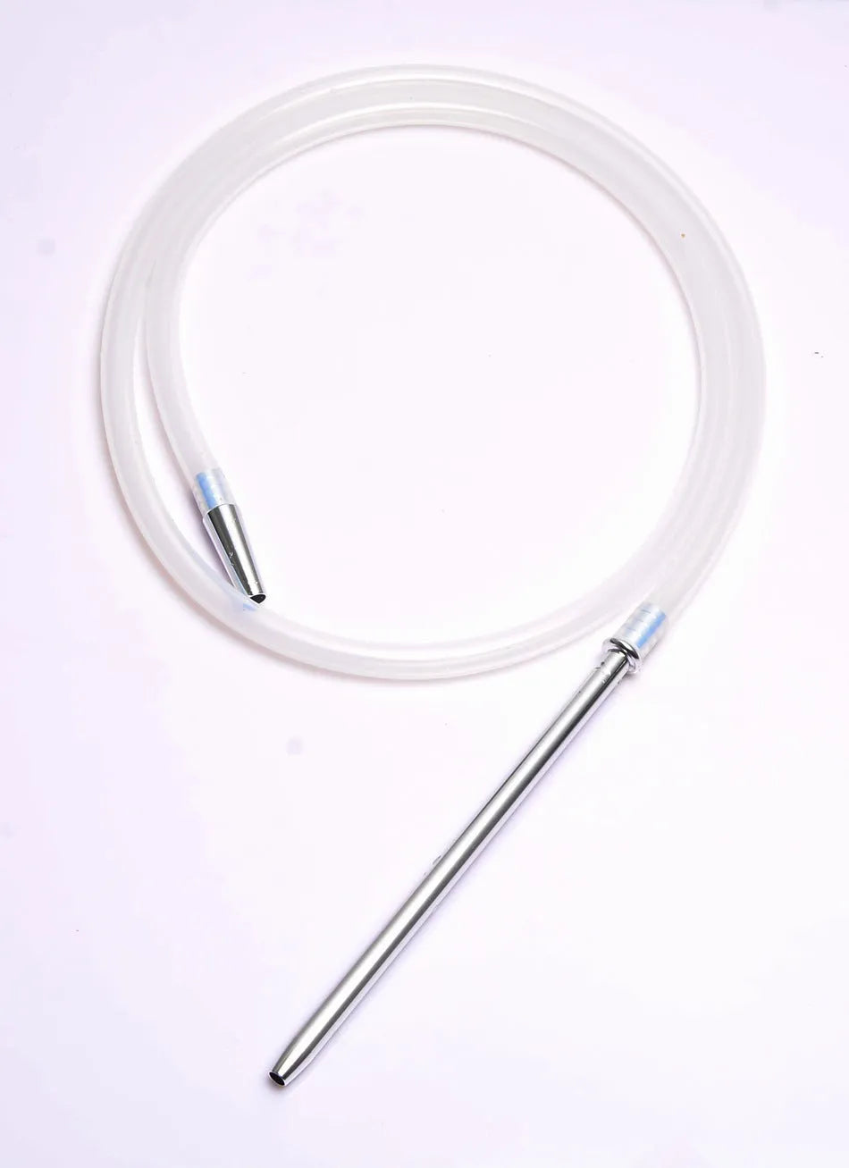 Silicone hookah hose accessory in six colour options for water pipes