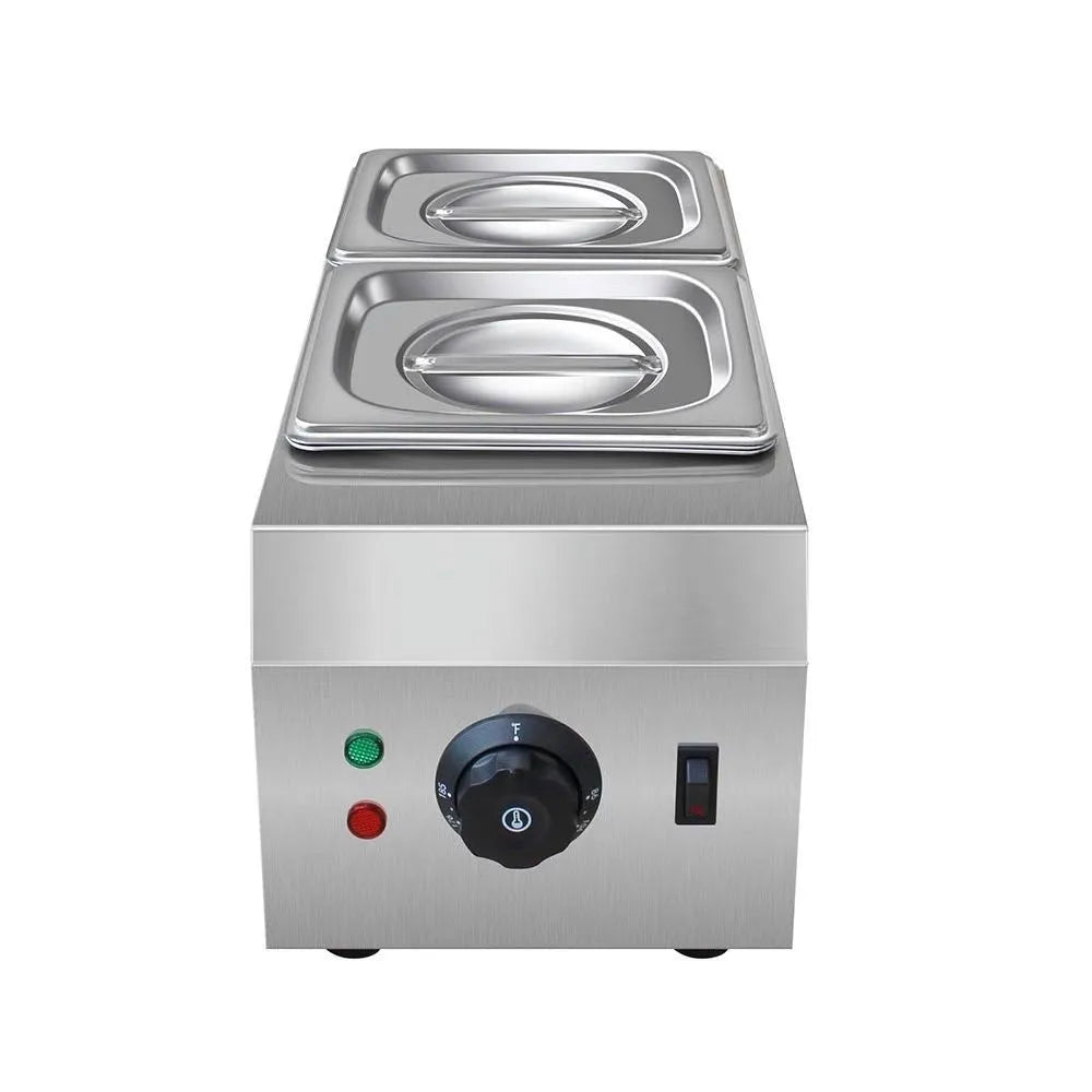 Commercial electric chocolate melting machine with stainless steel tank and temperature controls