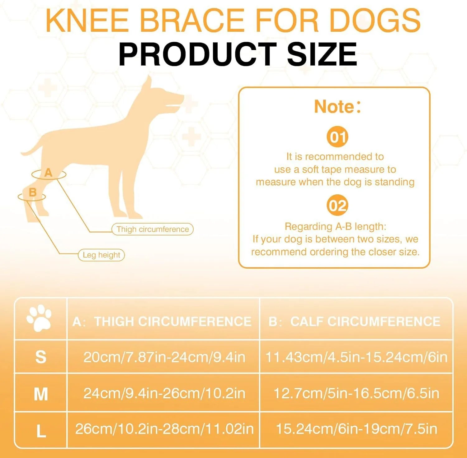 Dog leg protector knee brace with auxiliary belt for joint protection in small medium and large sizes