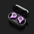 Wireless TWS Bluetooth headset with charging case in six colour options