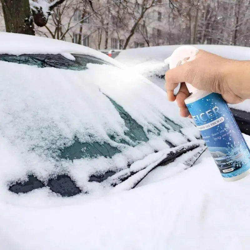 250ml aerosol car deicing spray can with trigger nozzle for winter windscreen clearance