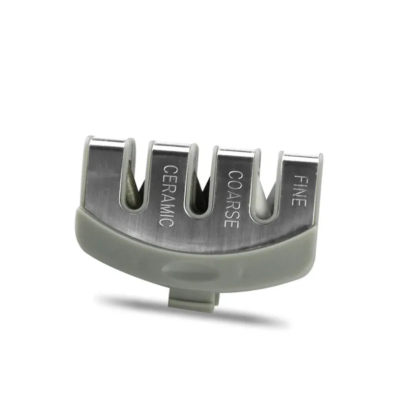 Diamond tungsten steel sharpening stone kitchen tool with disassembly design