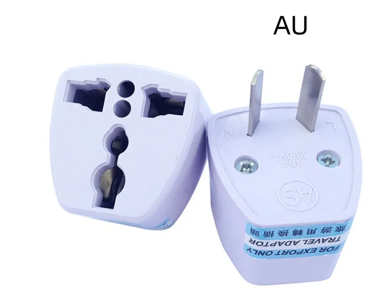 White and green portable electric cooking pot with multi-function controls and international plug