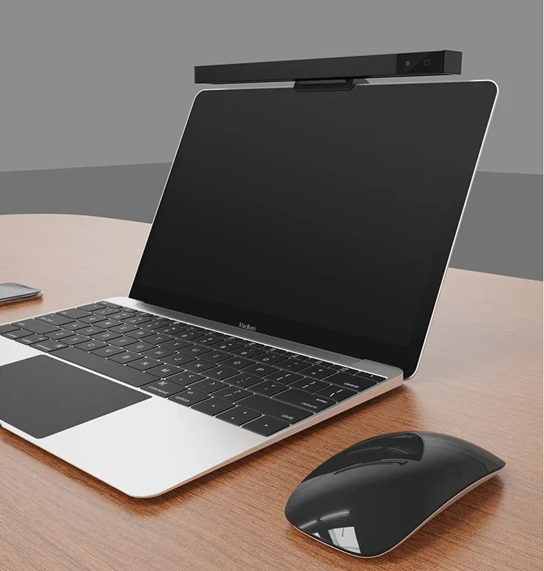 Intelligent touch screen hanging light with USB power, metal body, 450x95x32mm size