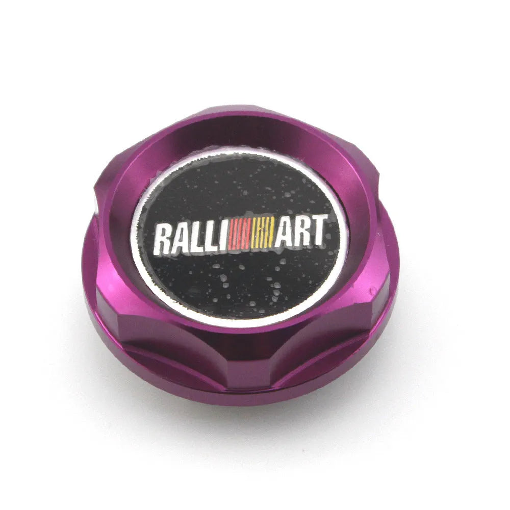 Aluminium alloy oil filter cap for Mitsubishi car modification in six colour options