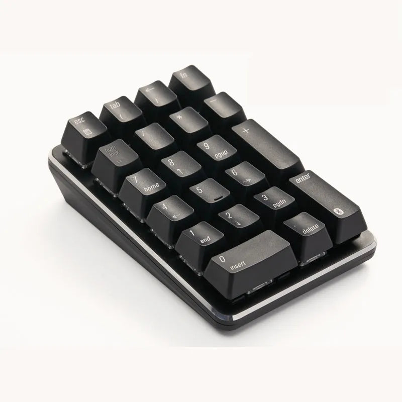 Magic Egg Bluetooth wireless mechanical numeric keypad on a desk