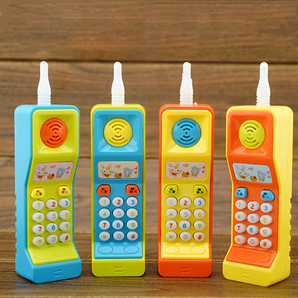 Colourful cartoon animal electric toy for children with sound and light features.