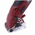 ROTORAZER SAW handheld mini circular saw with thin blade, parallel rail accessory, 400W motor