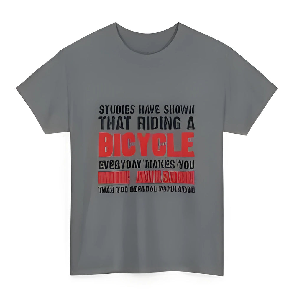 Grey cotton women's T-shirt with printed design and short sleeves