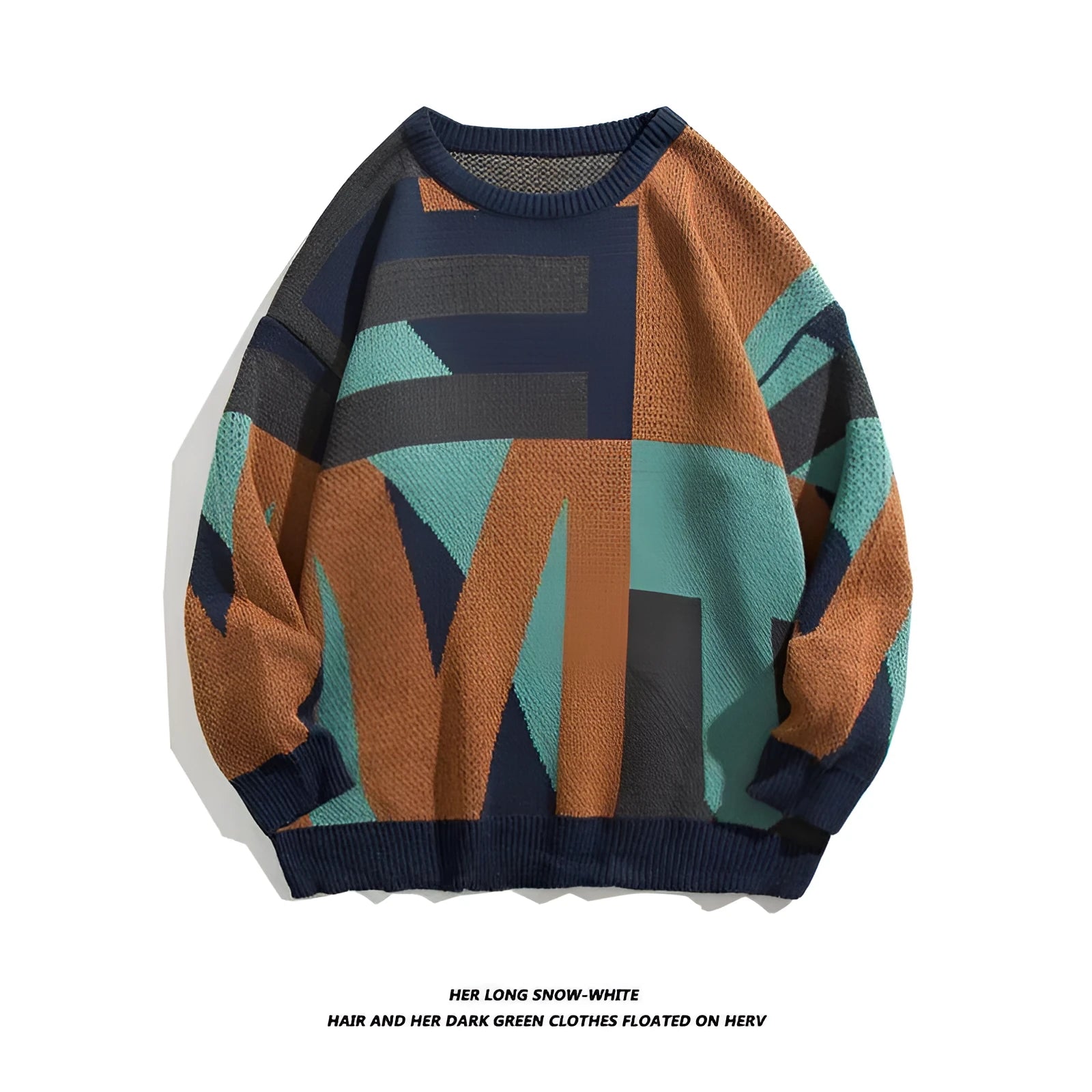 Loose Student Streetwear Couple Lazy Style Sweater Thickened Modal Pullover Long Sleeve Winter Jumper for Teenagers in B022 Black and B022 Apricot Sizes M to XXXL