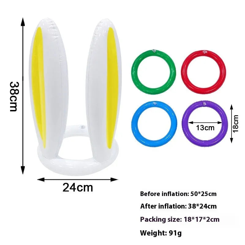 Ghost Festival inflatable octopus ferrule PVC throwing toy in assorted colours and styles.