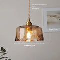 Nordic retro brass and glass chandelier with B bar design for restaurant ceiling lighting