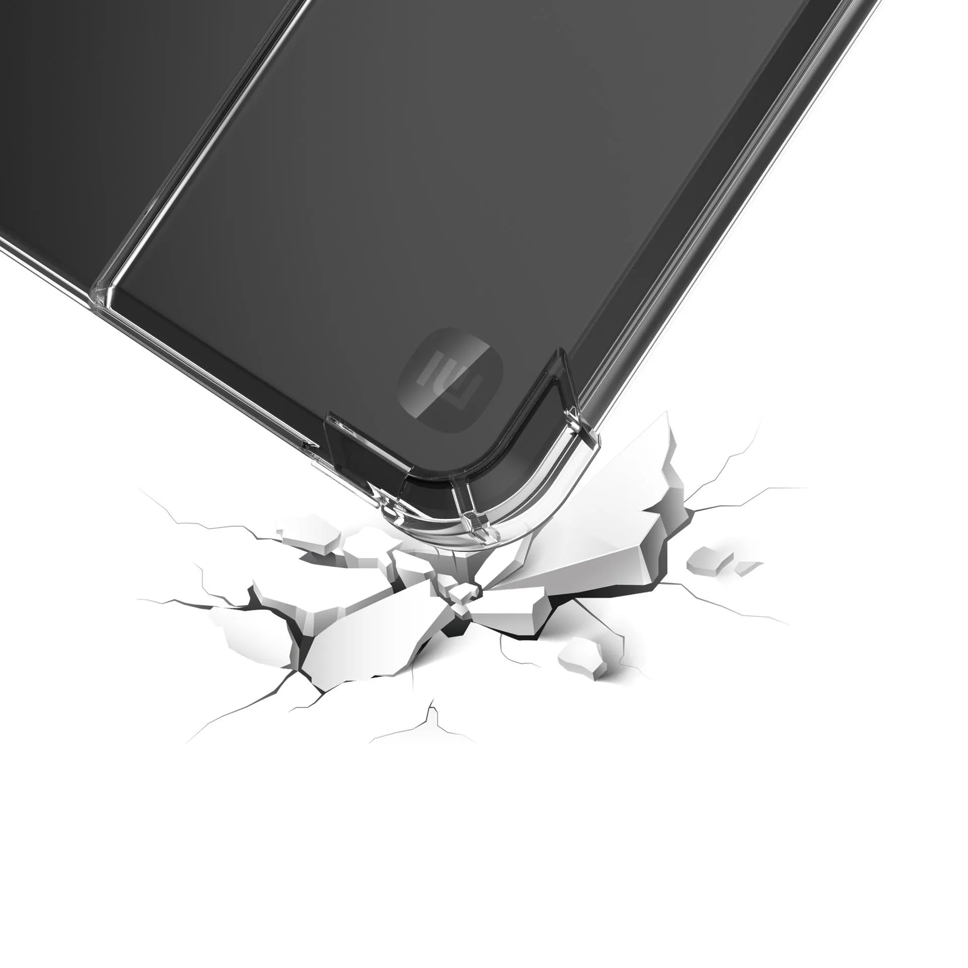 Transparent airbag protective phone case for 7-inch Xiaomi e-readers and tablets