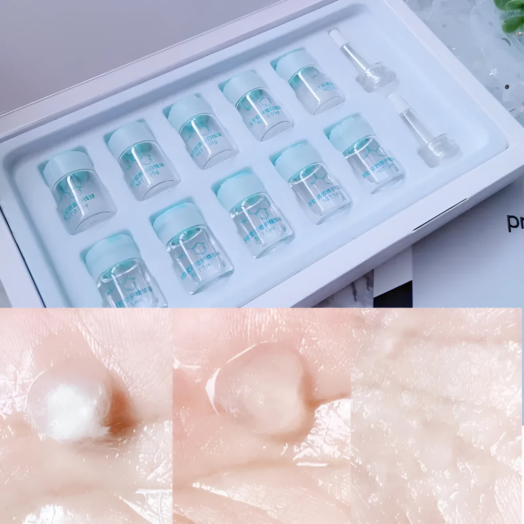 Incense Diary Collagen Yarn Silk Ball Box – 5 pairs facial essence silk balls in standard box
