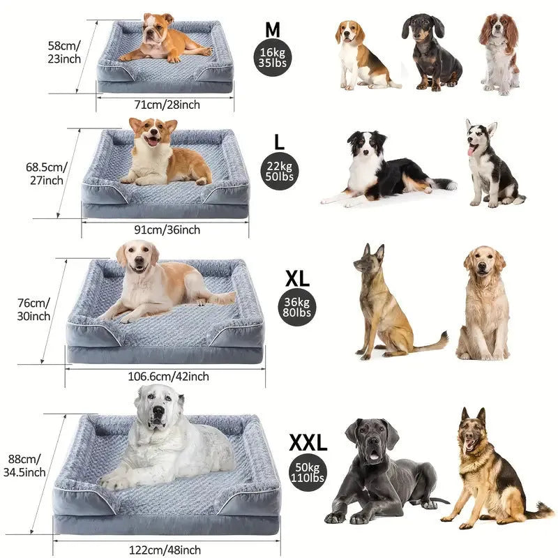 Waterproof removable washable dog kennel pad in light grey dark grey brown colours